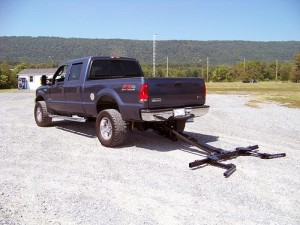 Ford Super Duty with hidden wheel lift