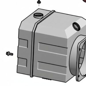 Hydraulic Pump Resevior Tank